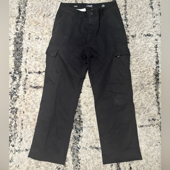 Roundtree & Yorke Black Cargo Pants - Picture 1 of 6